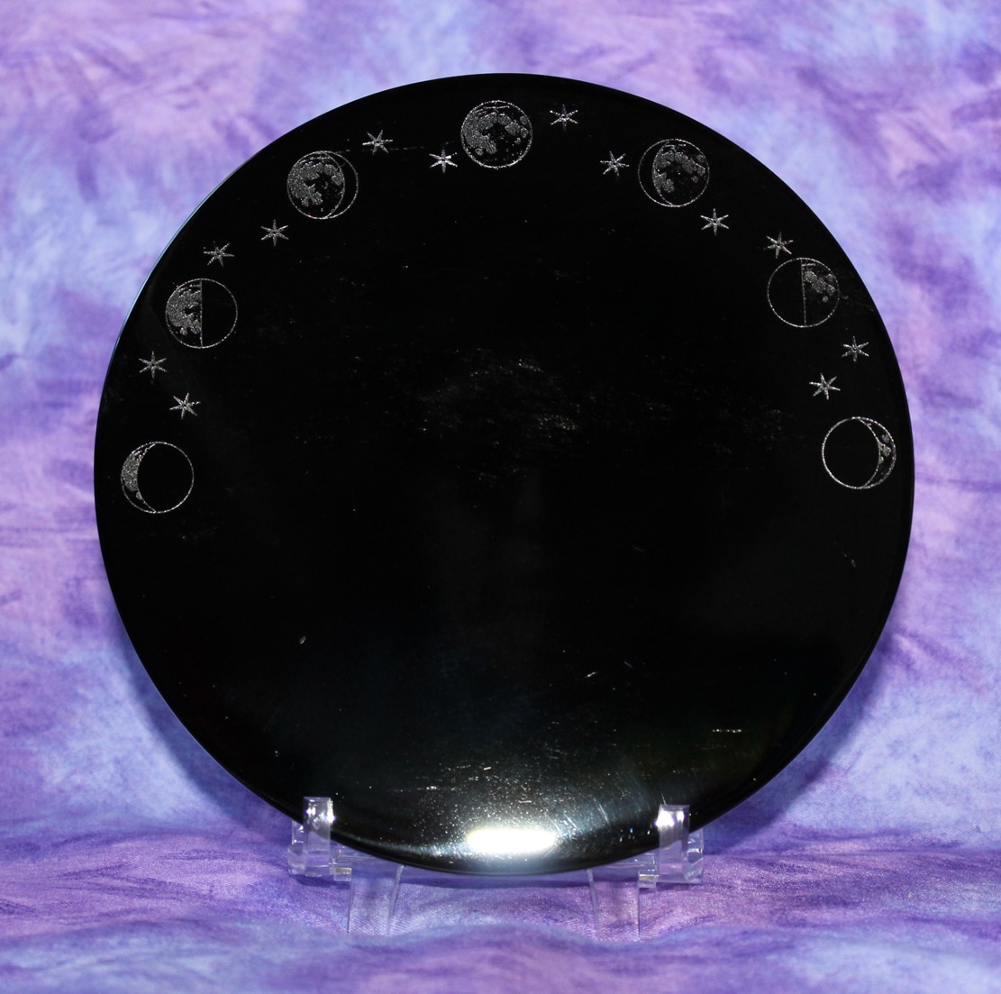 Black Obsidian Scrying Mirror, Obsidian Mirrors, Scrying Mirror,